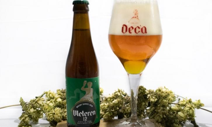 Vleteren 12 Blond flesje en glas